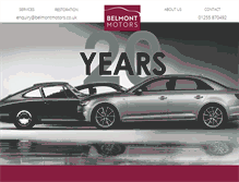 Tablet Screenshot of belmontmotors.co.uk